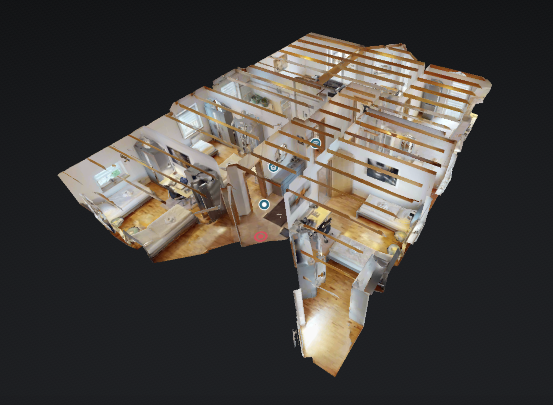 Matterport 3D Dollhouse Ansicht